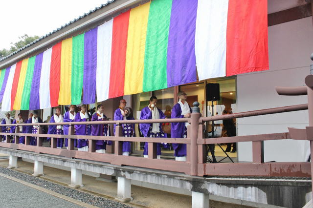 法燈相承　第七世住職 臼井祐真から第八世住職 臼井真山へ