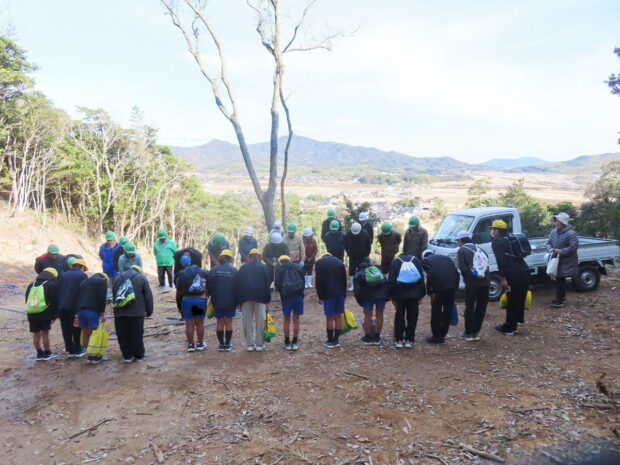 植樹 終わりの挨拶