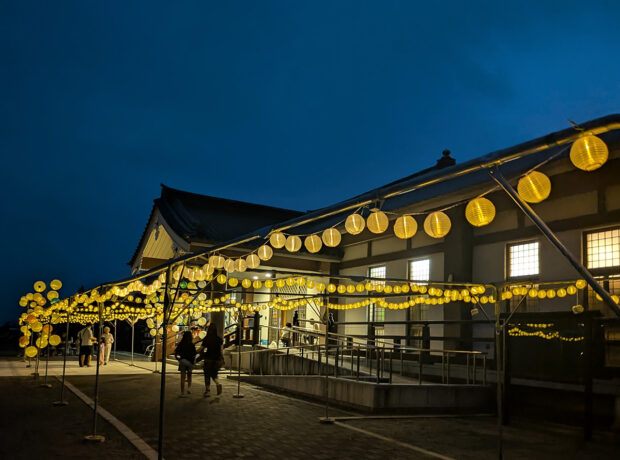 千燈夜 霊明殿の提灯